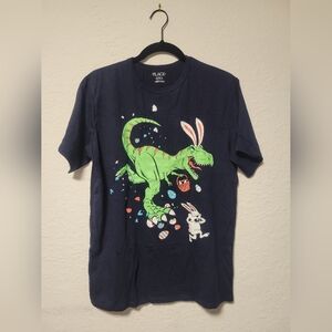 The Children's Place Navy Dinosaur Graphic Tee.